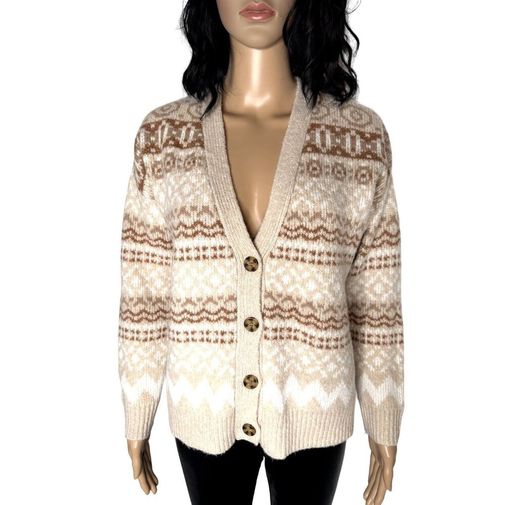 Cupcakes and Cashmere Button Down Grandpa Cardigan Size XS